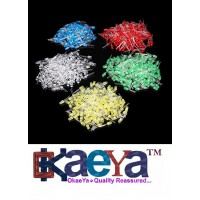 OkaeYa 500Pcs 5MM LED Diode Kit Mixed Color Red Green Yellow Blue White One piece